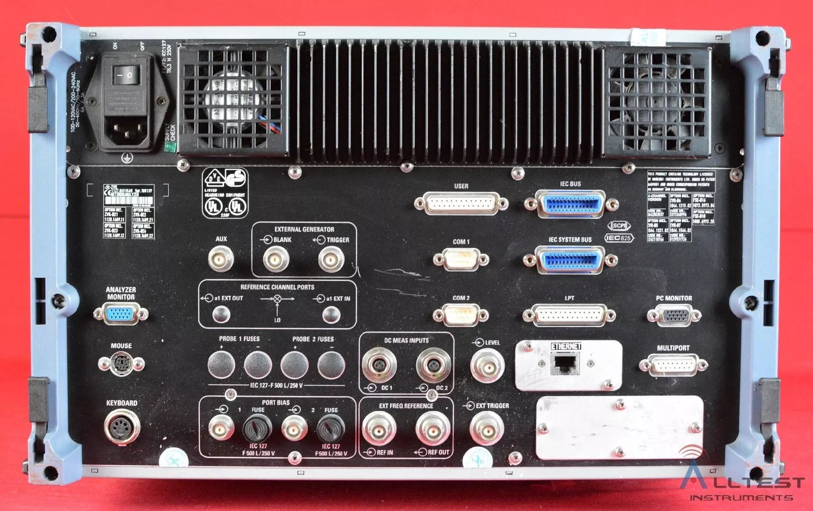 Rohde & Schwarz ZVK Vector Network Analyzer, 10 MHz - 40 GHz LOADED OPTIONS