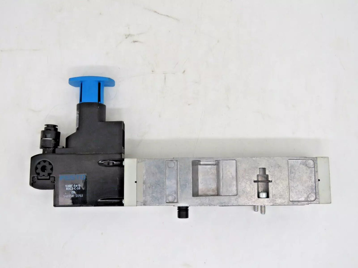 Festo VABF-S4-1-R3C2-C-10 ZB Solenoid Valve Regulator Plate VABF Series 26MM