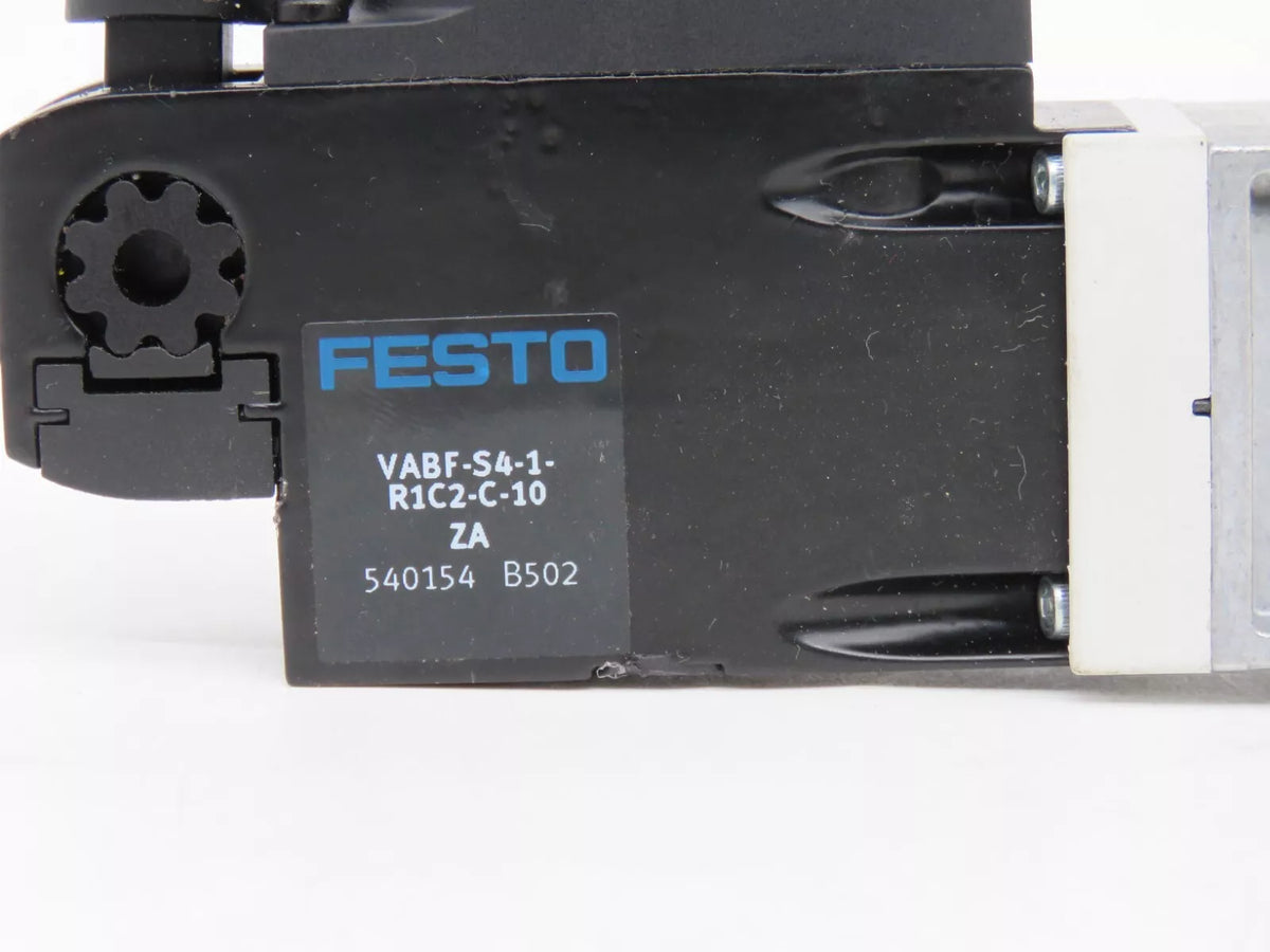 New Festo VABF-S4-1-R1C2-C-10 ZA Solenoid Valve Regulator Plate 26 MM
