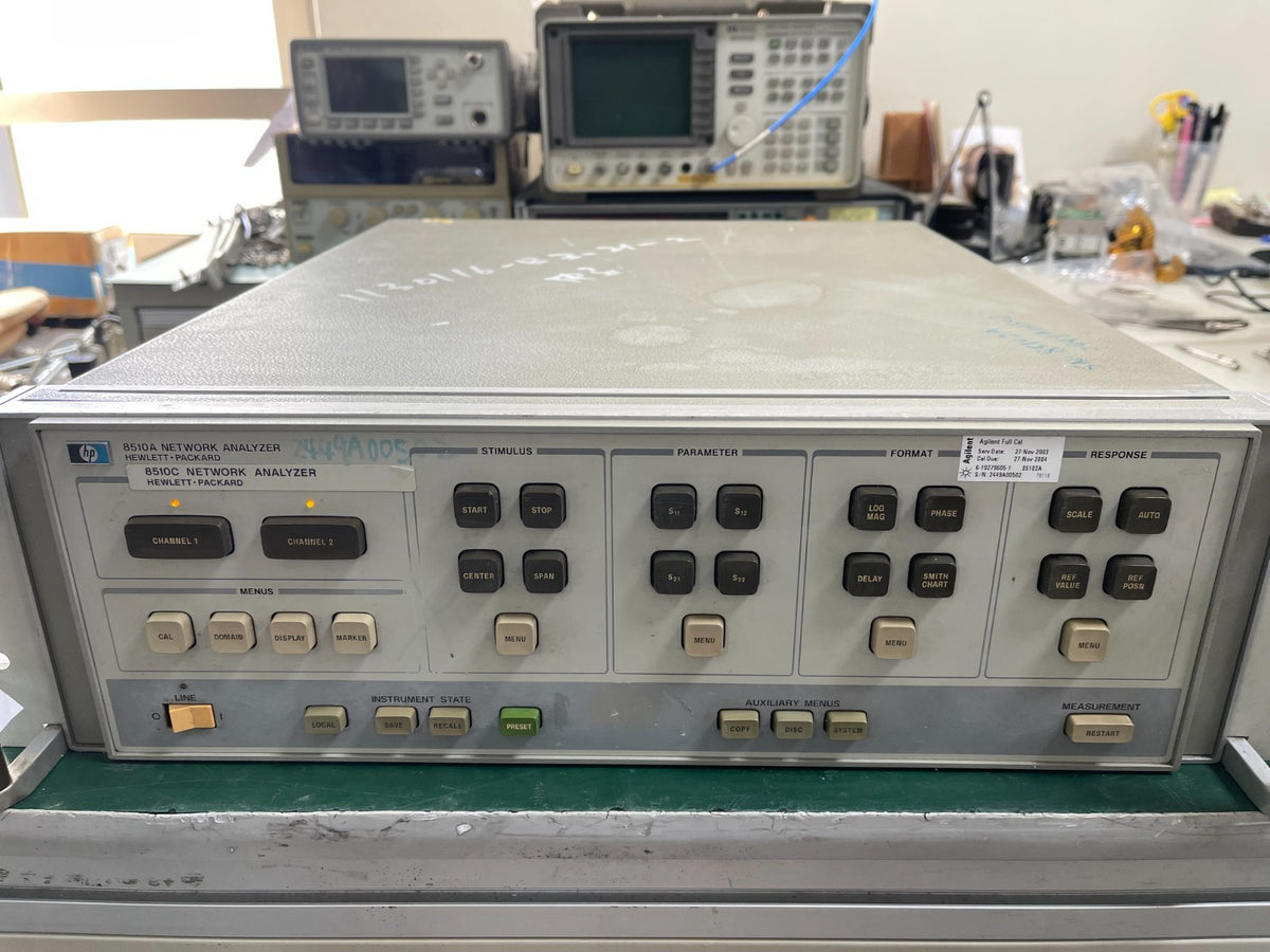 HP 8510A Network Analyzer IF/Detector 85102A upgraded to 85103C _0502 - XG eqpt