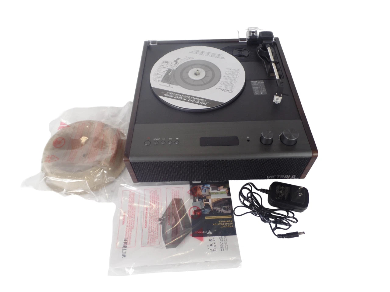 VICTROLA EASTWOOD SIGNATURE RECORD PLAYER | VTA-73-ESP -Free Shipping