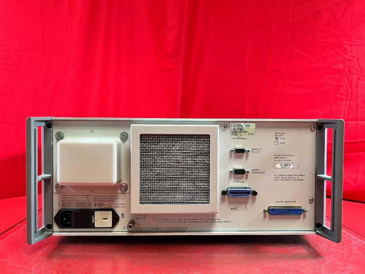 Fluke 5500A Opt. SC300 Multi-Function Calibrator, 9675016
