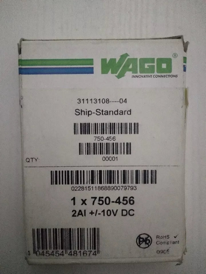 1 PC NEW-OPEN-BOX WAGO 750-456 PLC Module#B944 CL