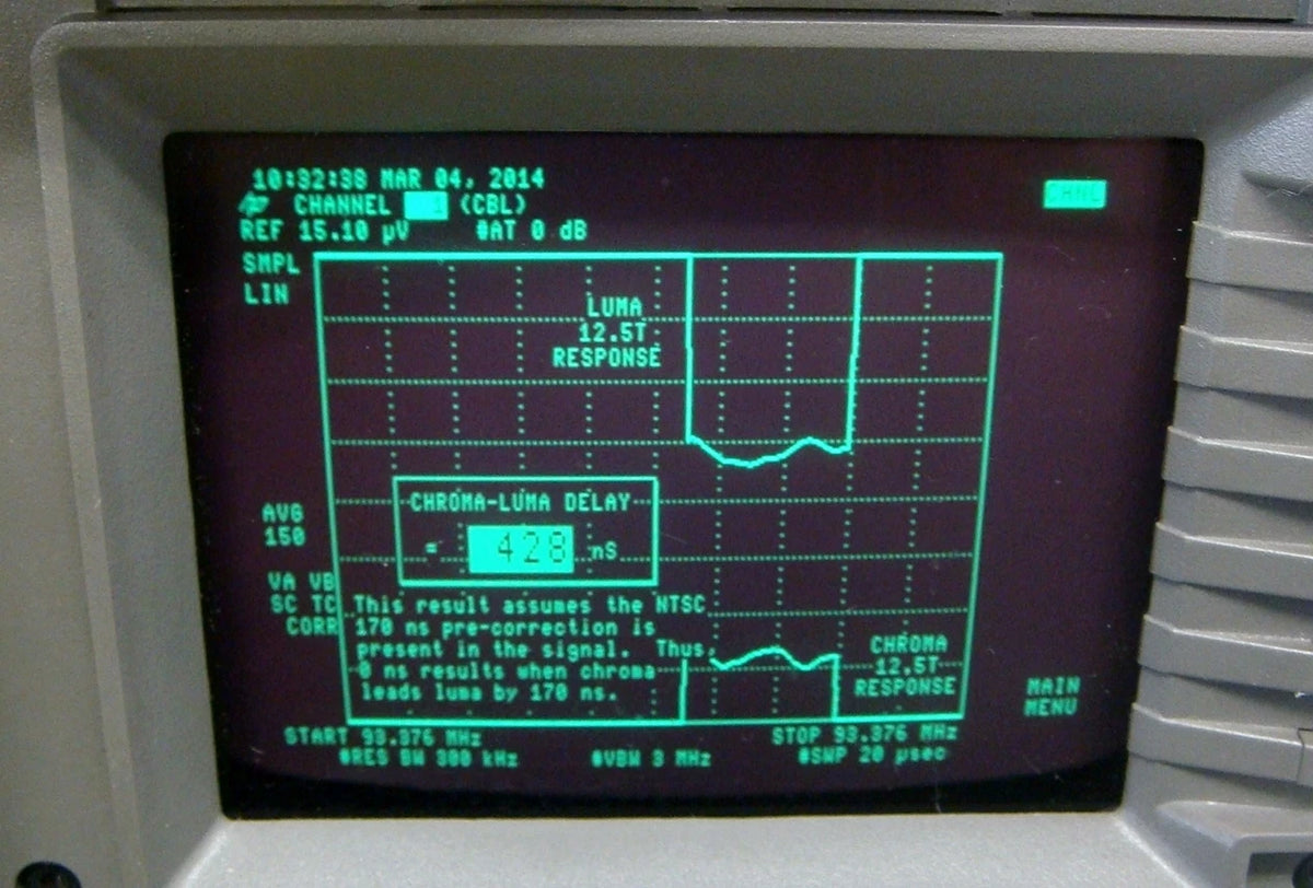 Agilent 8591C /041/107 1MHz-1.8GHz CATV Analyzer