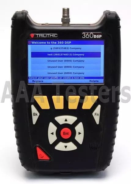 Trilithic 360 DSP Docsis 3.0 Home Certification CATV Meter 360DSP 360 - DSP - XG eqpt