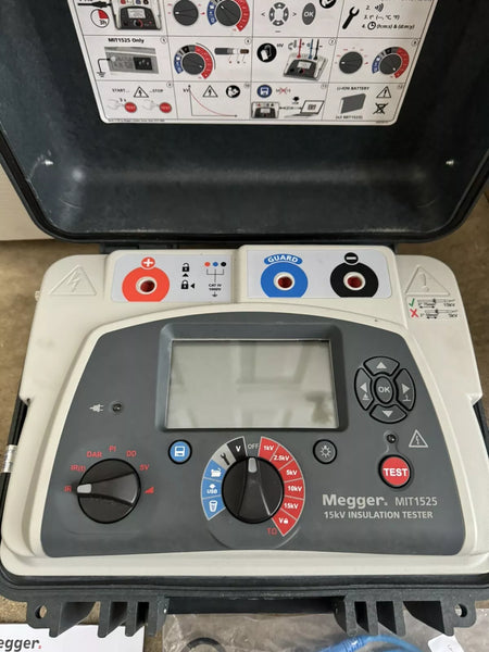 MEGGER MIT1525 15 kV High Voltage Insulation Resistance Tester