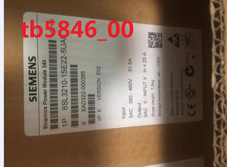 6SL3210-1SE22-5UA0: Siemens SINAMICS S120 Single Motor Module