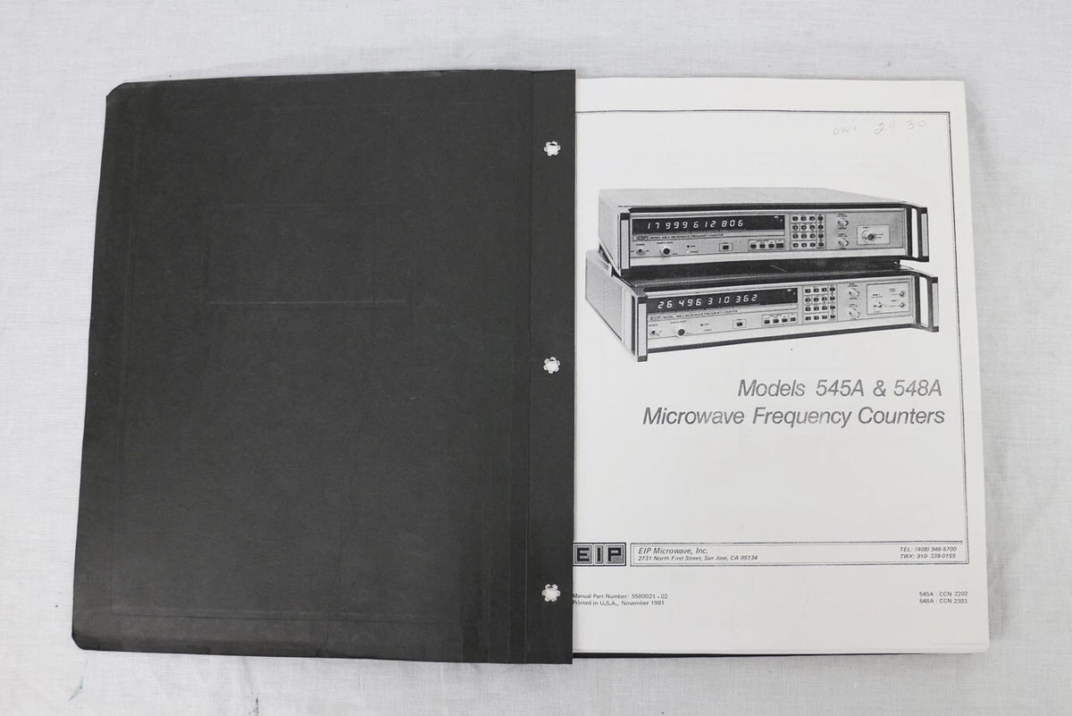 EIP 548A/006 Microwave Frequency Counter