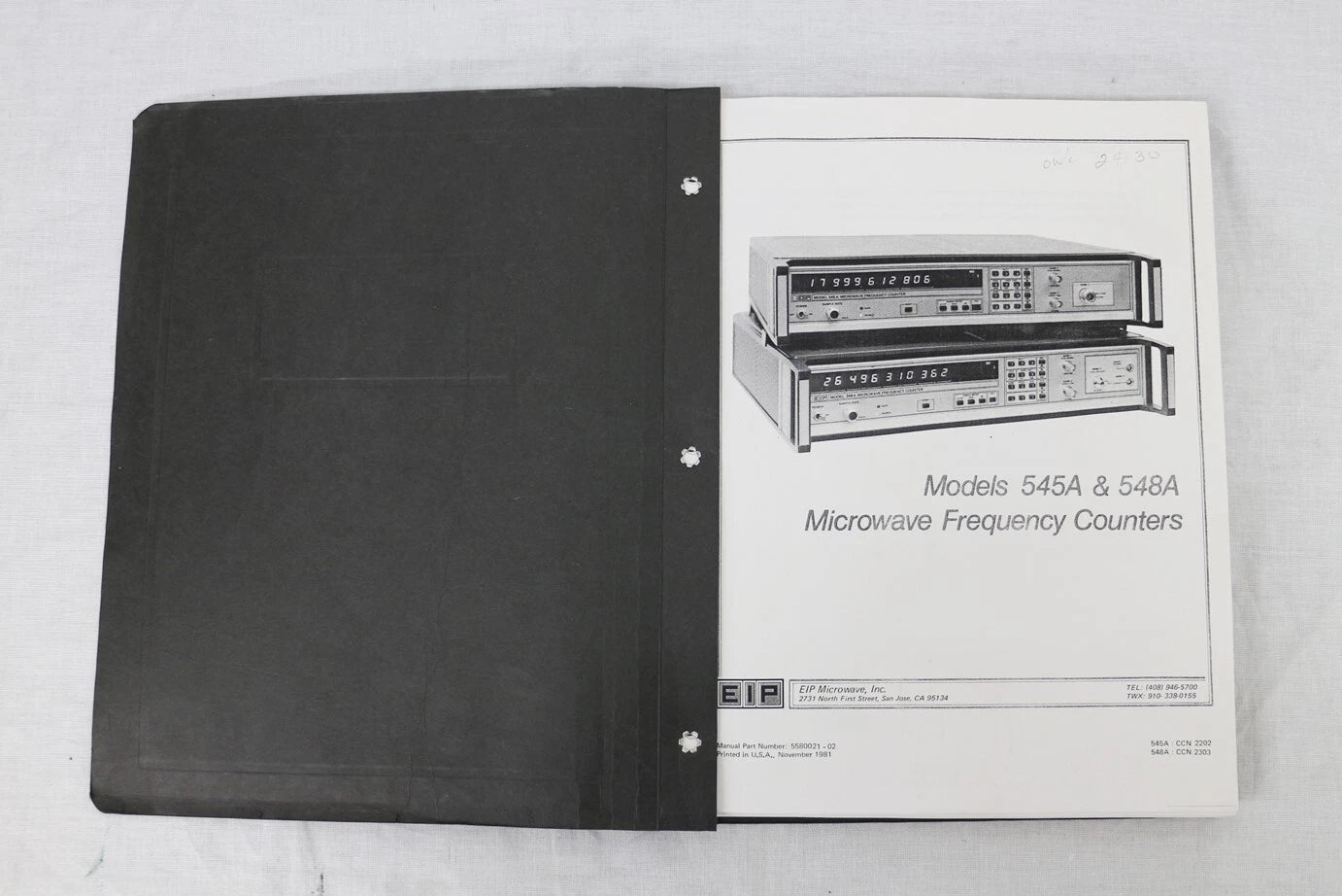 EIP 548A/006 Microwave Frequency Counter