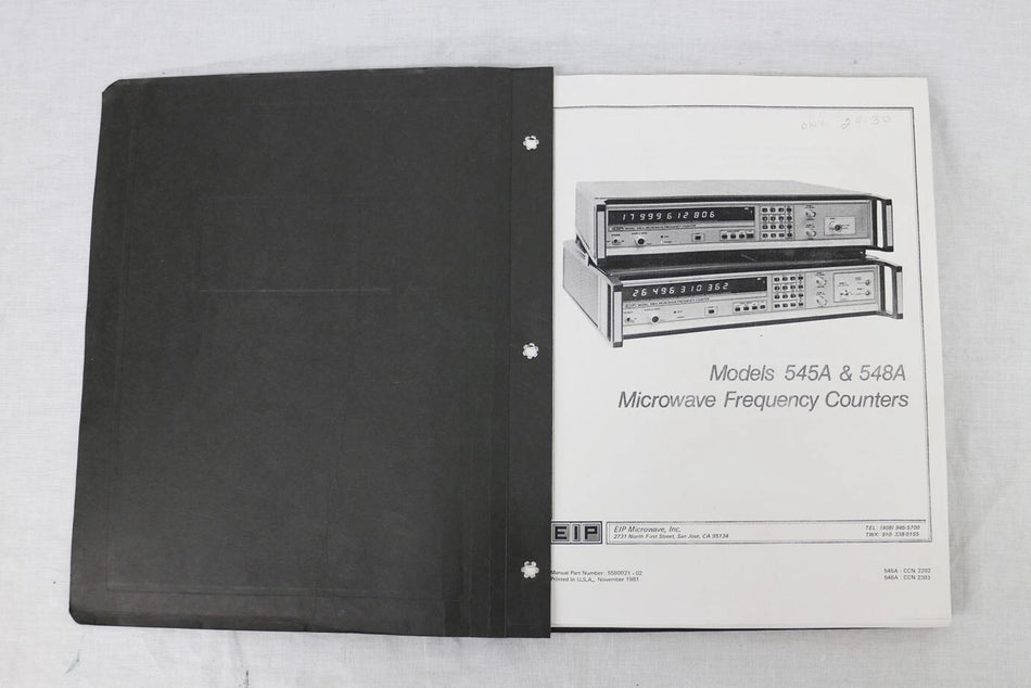 EIP 548A/006 Microwave Frequency Counter