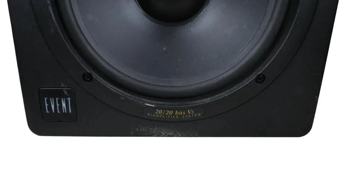 Event Electronics 20/20 BAS V3 Studio Monitors (Pair) -Black - Free Shipping.