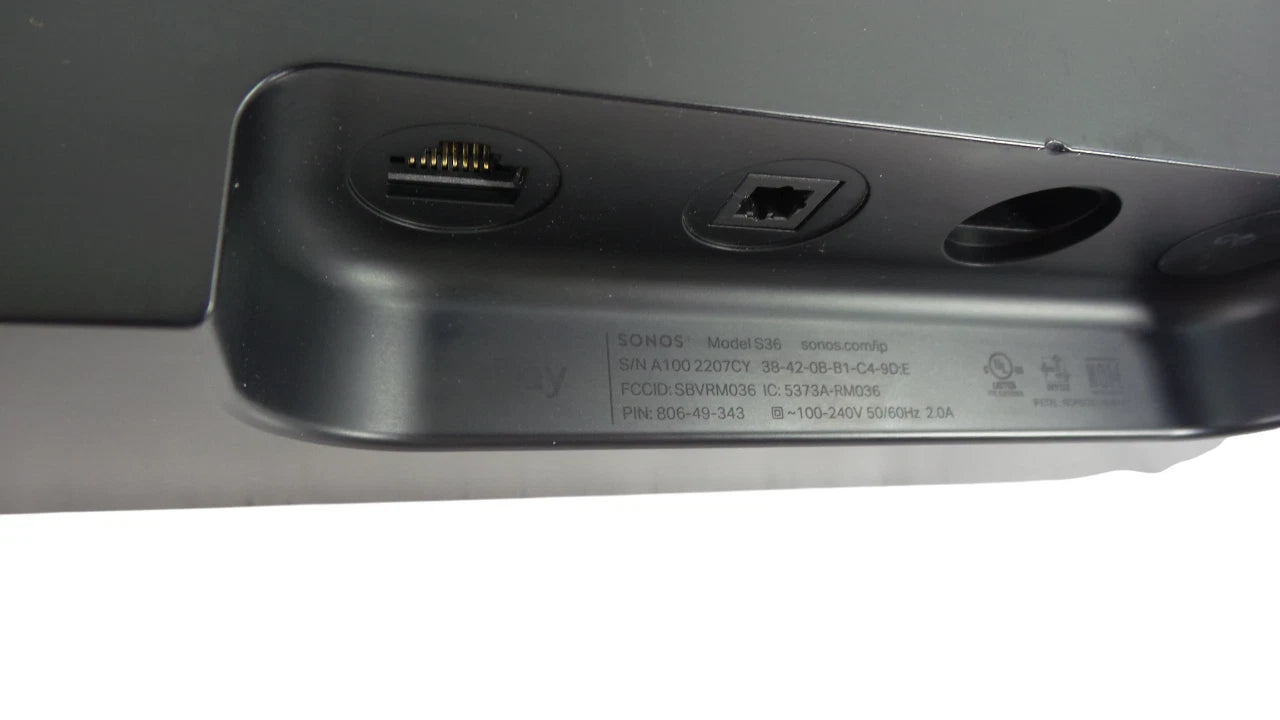 Sonos Ray Soundbar Model S36 - Black  - Free shipping