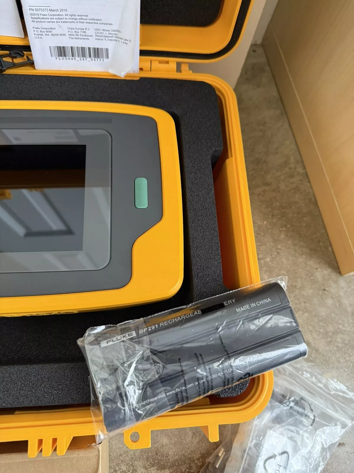 FLUKE ii900 Industrial Acoustic Imager with Batterie & Charger