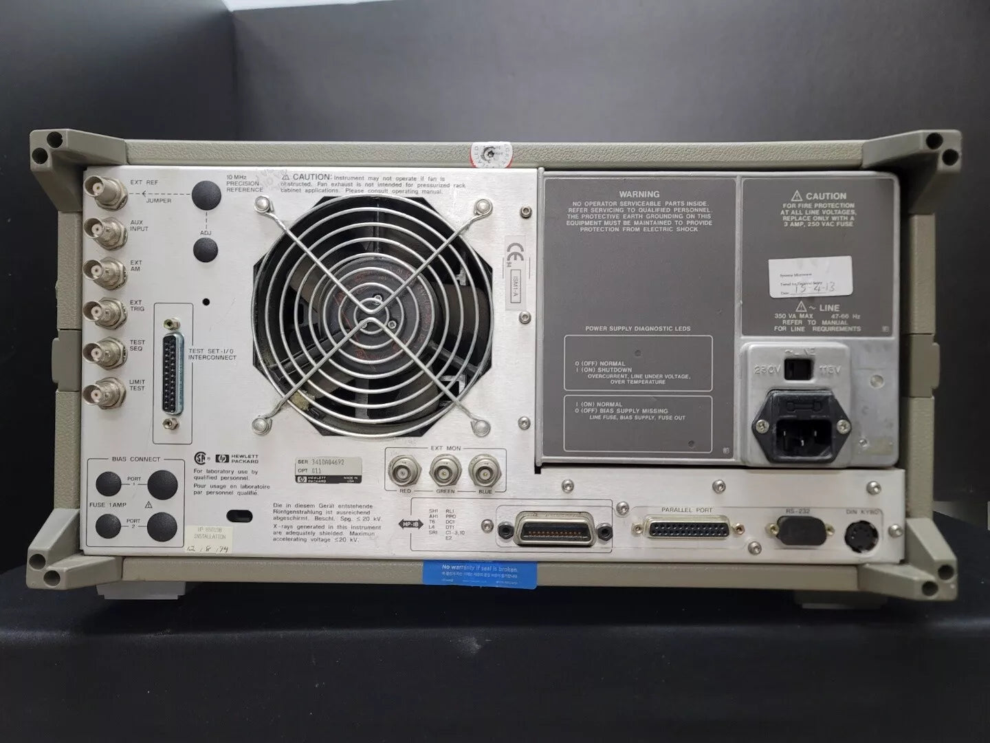 HP 8753D 300kHz-3GHz Network Analyzer As-Is Selling