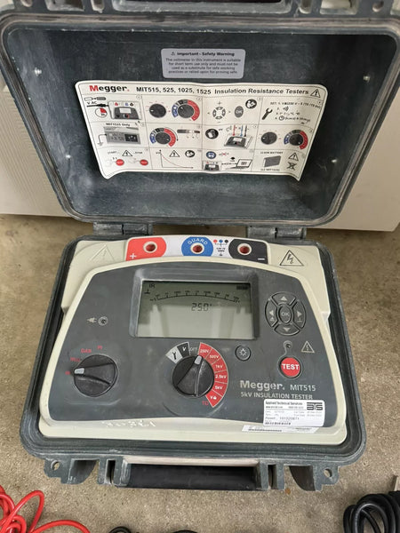 MEGGER MIT515 5kV Insulation Resistance Tester (Calibrated 2023)