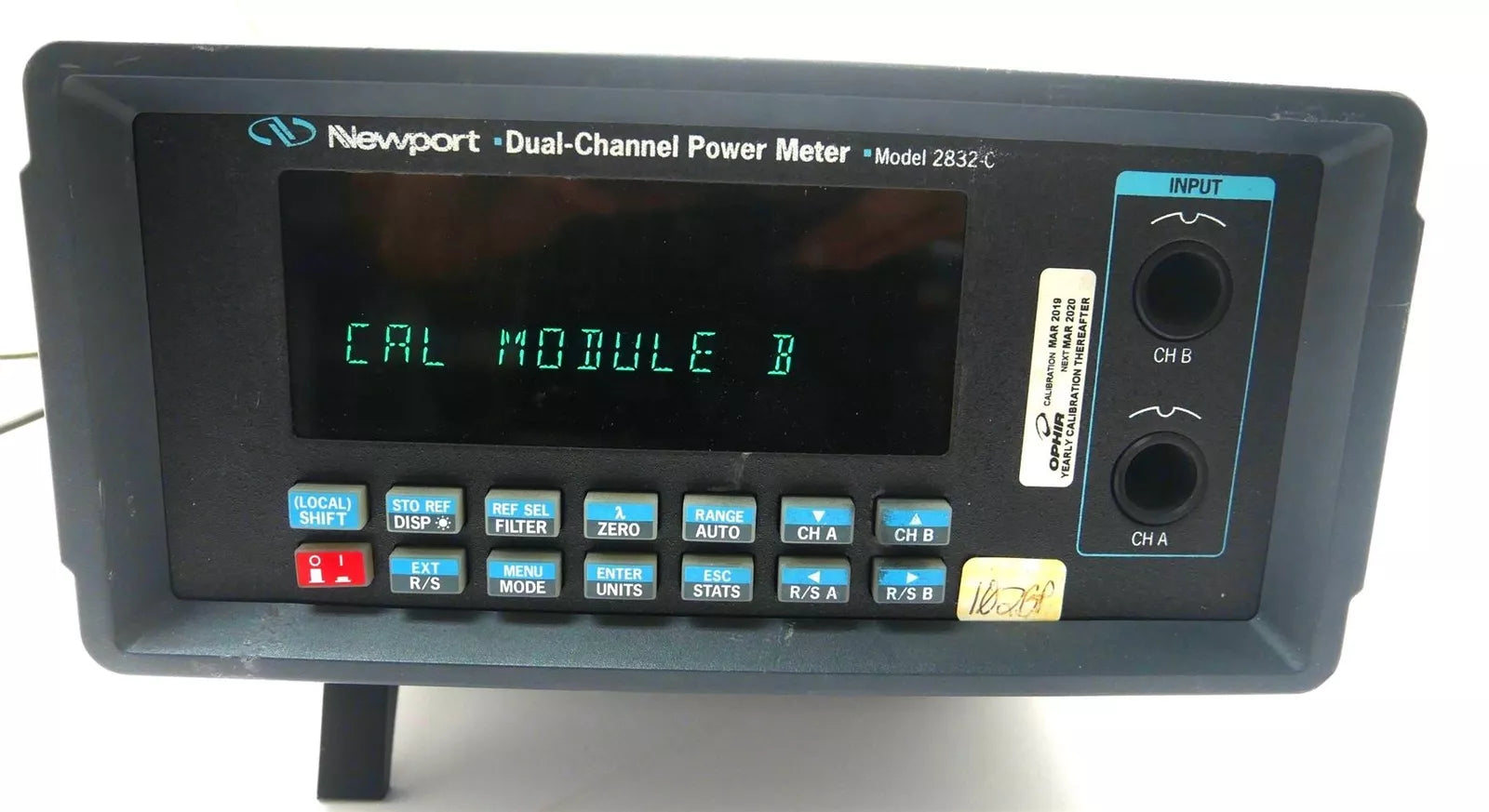 Newport Optical Dual-Channel Power Meter Model 2832-C
