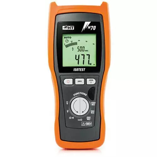 HT Instruments ISOTEST M70 1000V Insulation Meter 200mA Continuity Meter 1kV