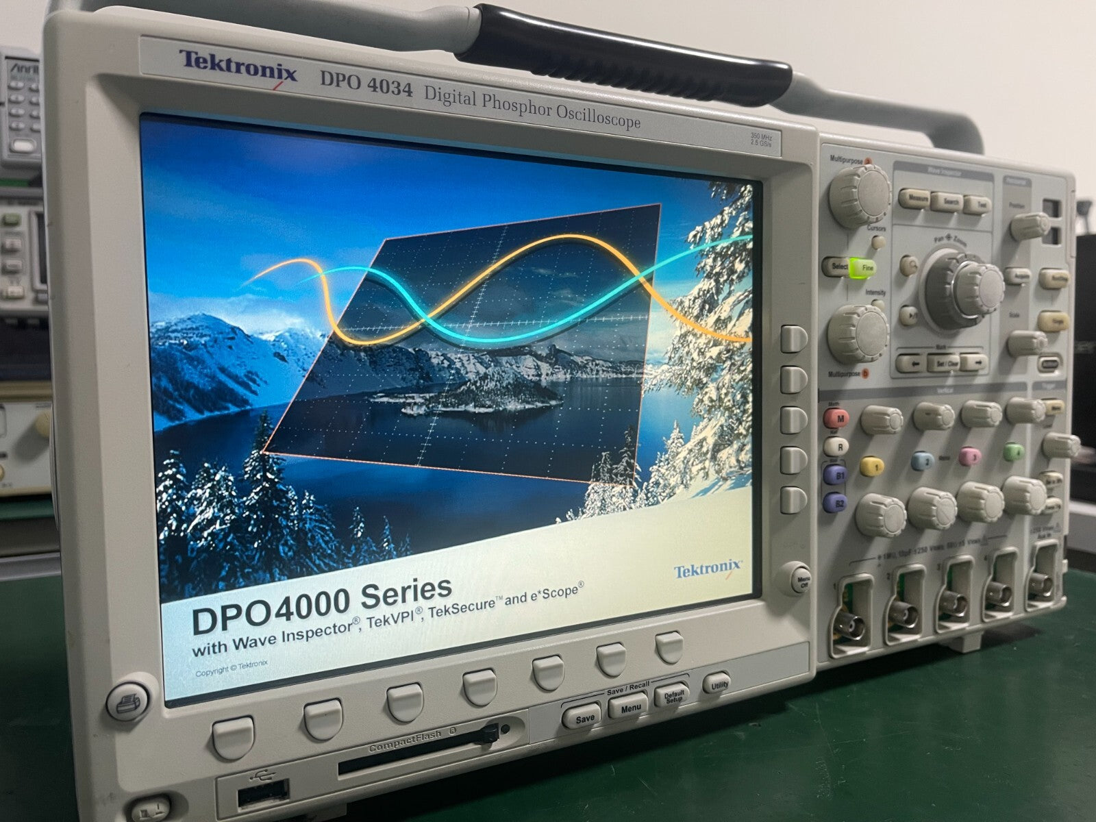 Tektronix DPO4034 Digital Phosphor Oscilloscope 350MHz 4 Channel , 2.5GS/s _2023 - XG eqpt