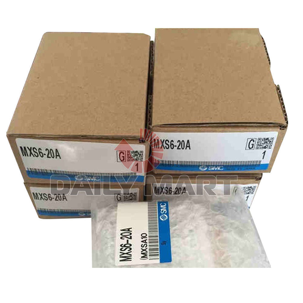 SMC MXS6-20A Air Slide Table Cylinder 6mm Bore