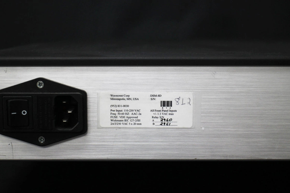 Wavecrest DSM-8D Digital RF Switching Matrix