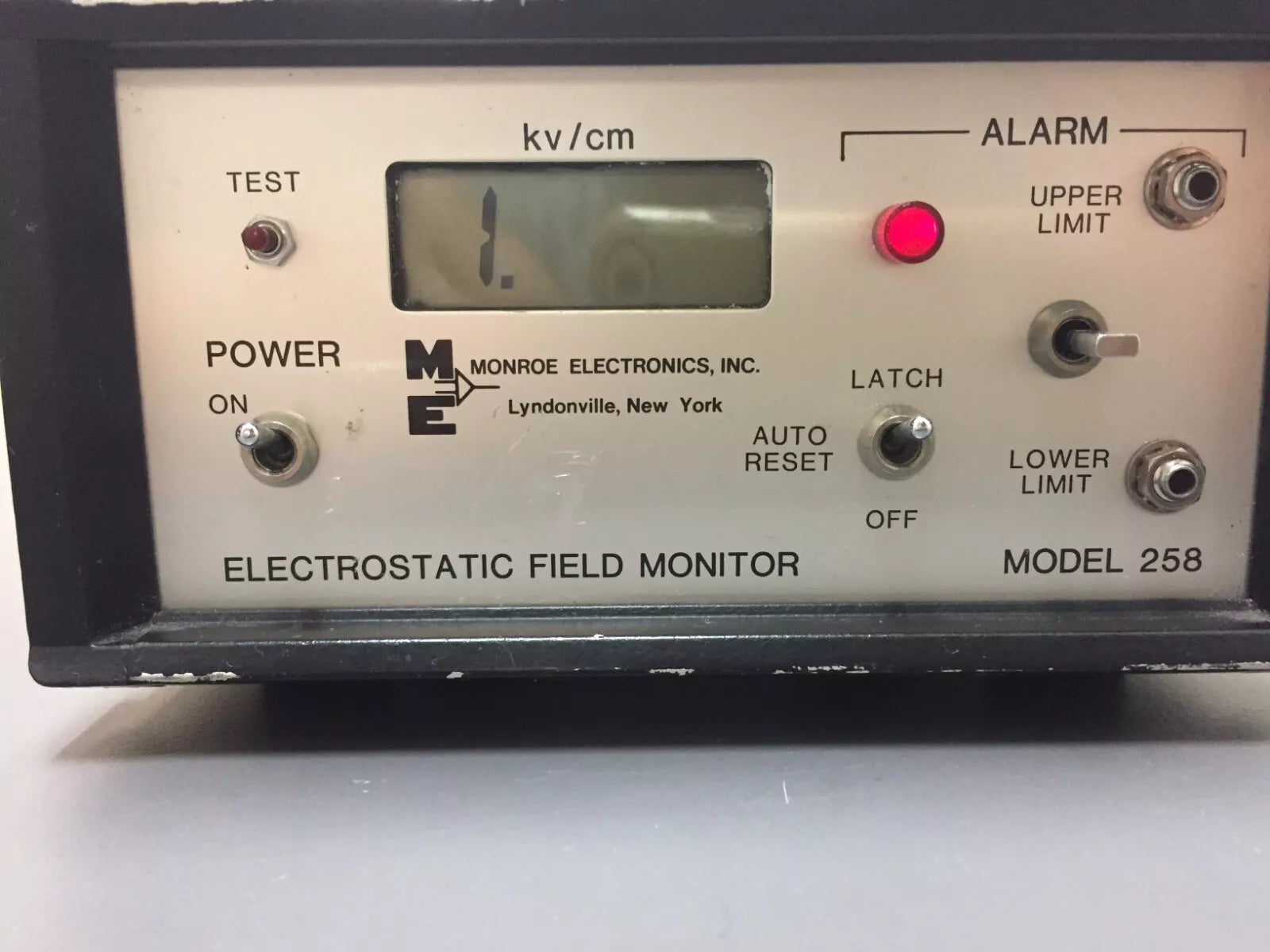 Monroe Electronics Inc. Model 258 Electrostatic Field Monitor