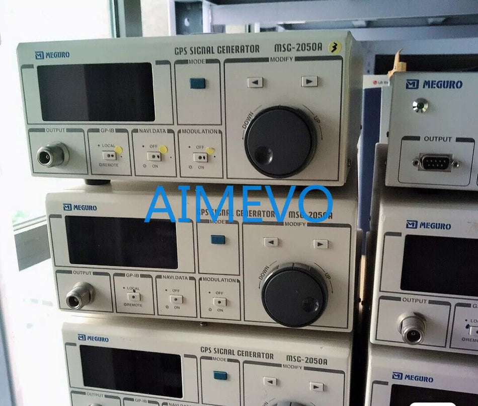 1PCS USED MEGURO GPS SIGNAL GENERATOR MSG-2050A