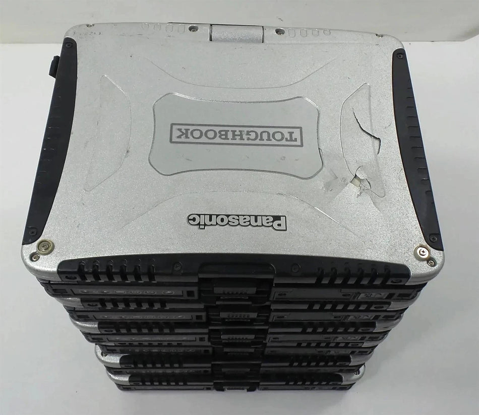 Lot 6 Panasonic Toughbook CF-19 (MK6) Core i5-3320U 2.6GHz 4GB No HDD