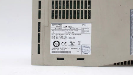 YASKAWA SGDM-15ADA AC Servo Drive 1.5KW 3-Phase 2HP SIGMA SERIES