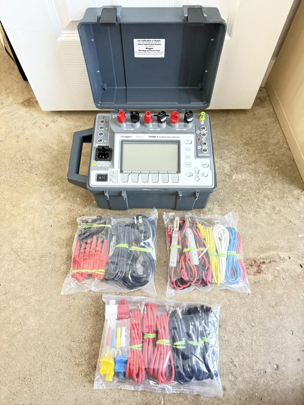 MEGGER AVO PMM-1 Power Multimeter (Calibrated 2025)