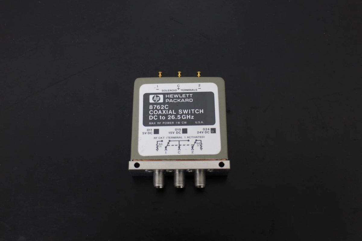 HP 8762C/024 DC-26.5GHz Coaxial switch