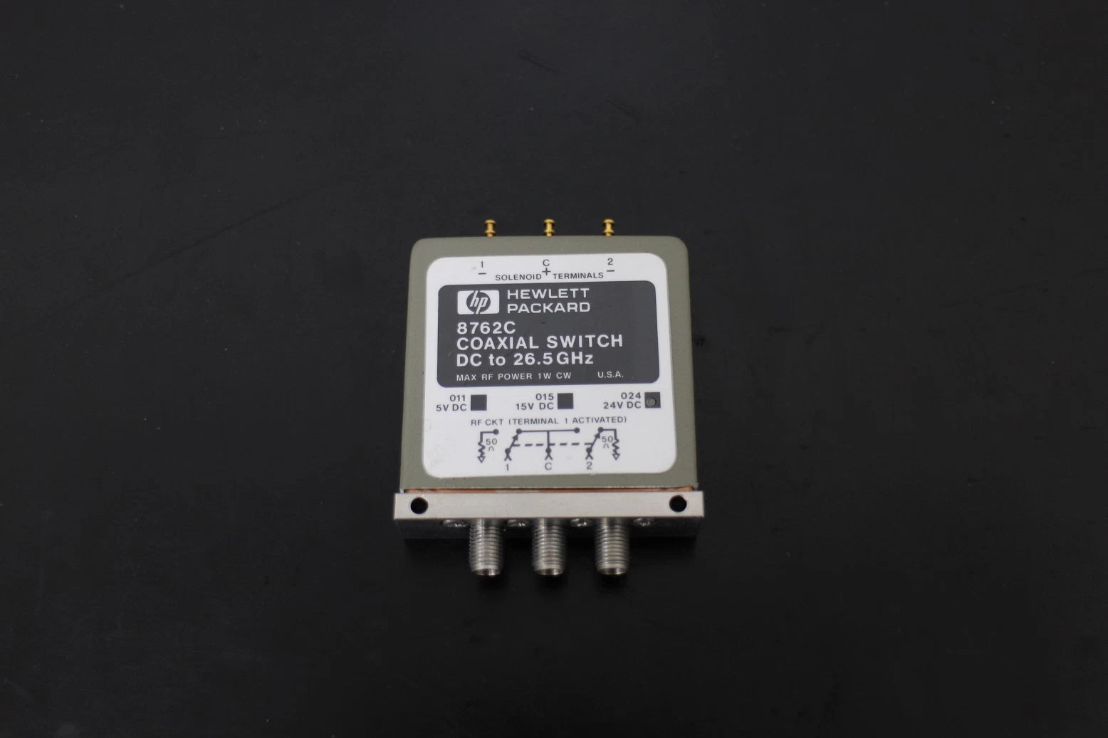 HP 8762C/024 DC-26.5GHz Coaxial switch