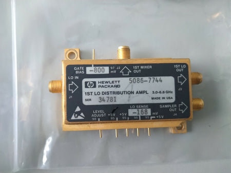 HP Agilent 5086-7744 1st LO Distribution Amplifier for 8594E Spectrum Analyzer - XG eqpt
