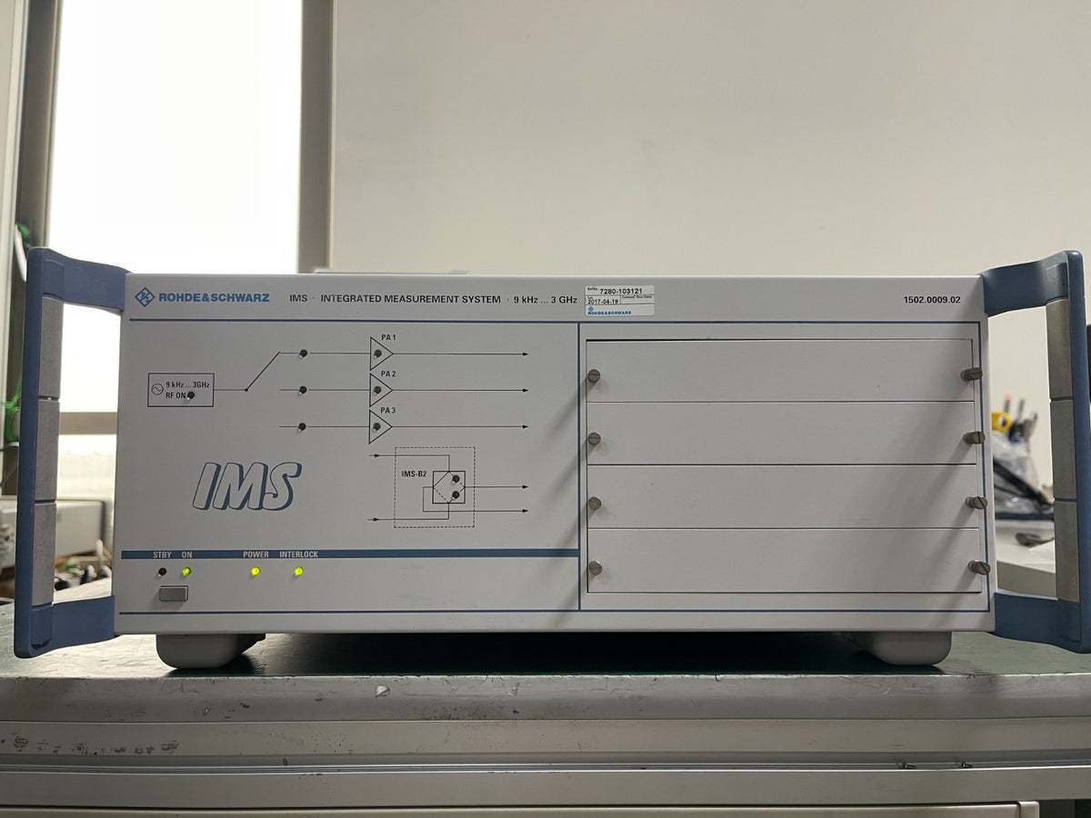 Rohde & Schwarz IMS Integrated Measurement System 9kHz-3GHz , Interlock key _002 - XG eqpt