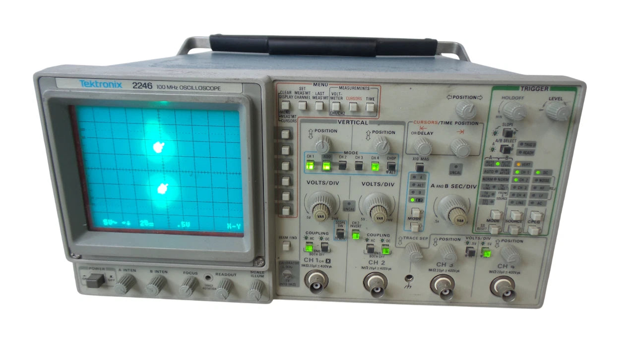 TEKTRONIX 2246 100 MHz OSCILLOSCOPE 4 CHANNEL - Free Shipping