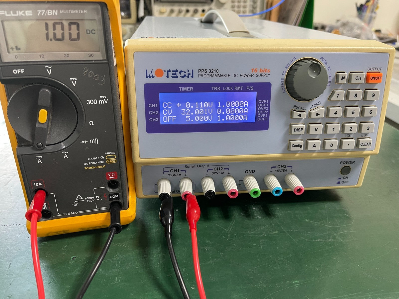 Motech PPS 3210 Programmable DC Power Supply 16 Bits _32106100003 - XG eqpt