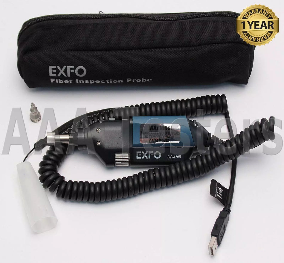 EXFO FIP-420B Fiber Inspection Probe Fiberscope FIP420B FIP 420