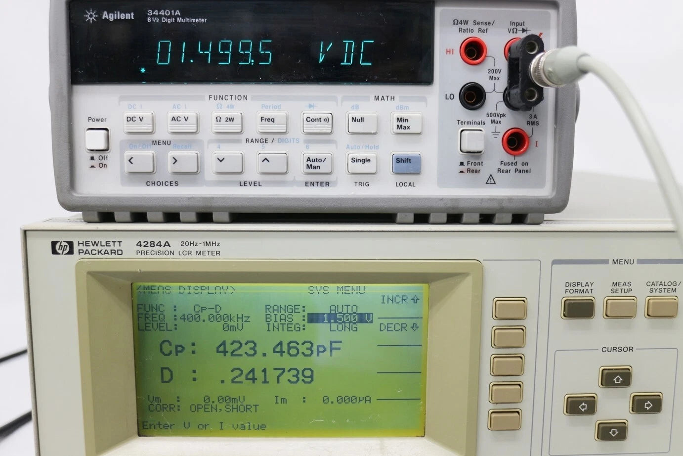 HP 4284A /006 20Hz-1MHz Precision LCR Meter