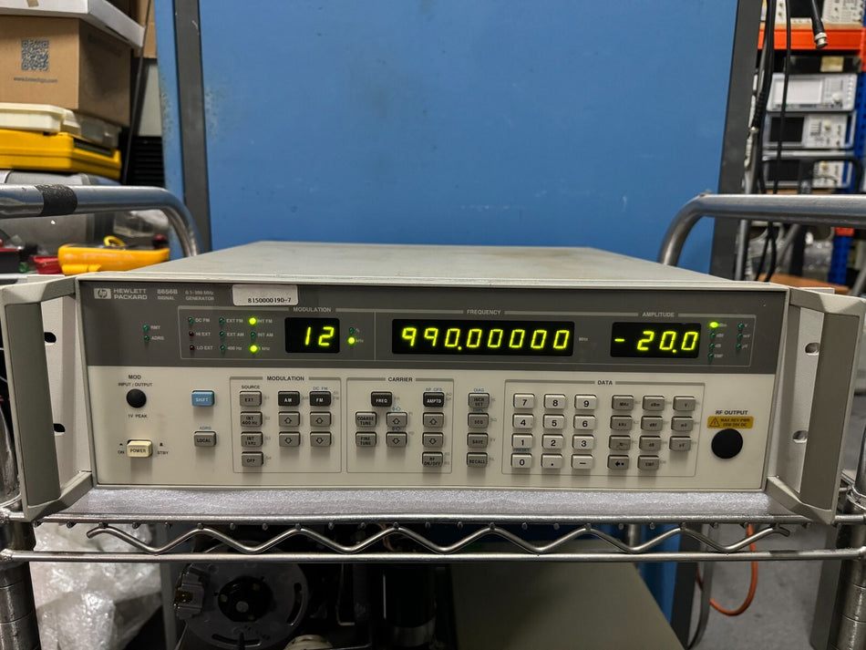 8656B Synthesized Signal Generator