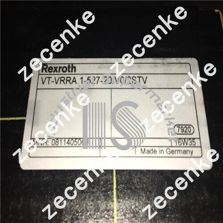 New Rexroth 0811405063 VT-VRRA 1-527-20/V0/2STV UPS Transportation