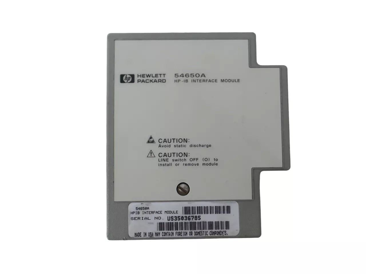 HP 54650A HP-IB Interface Module for Hewlett Packard Devices