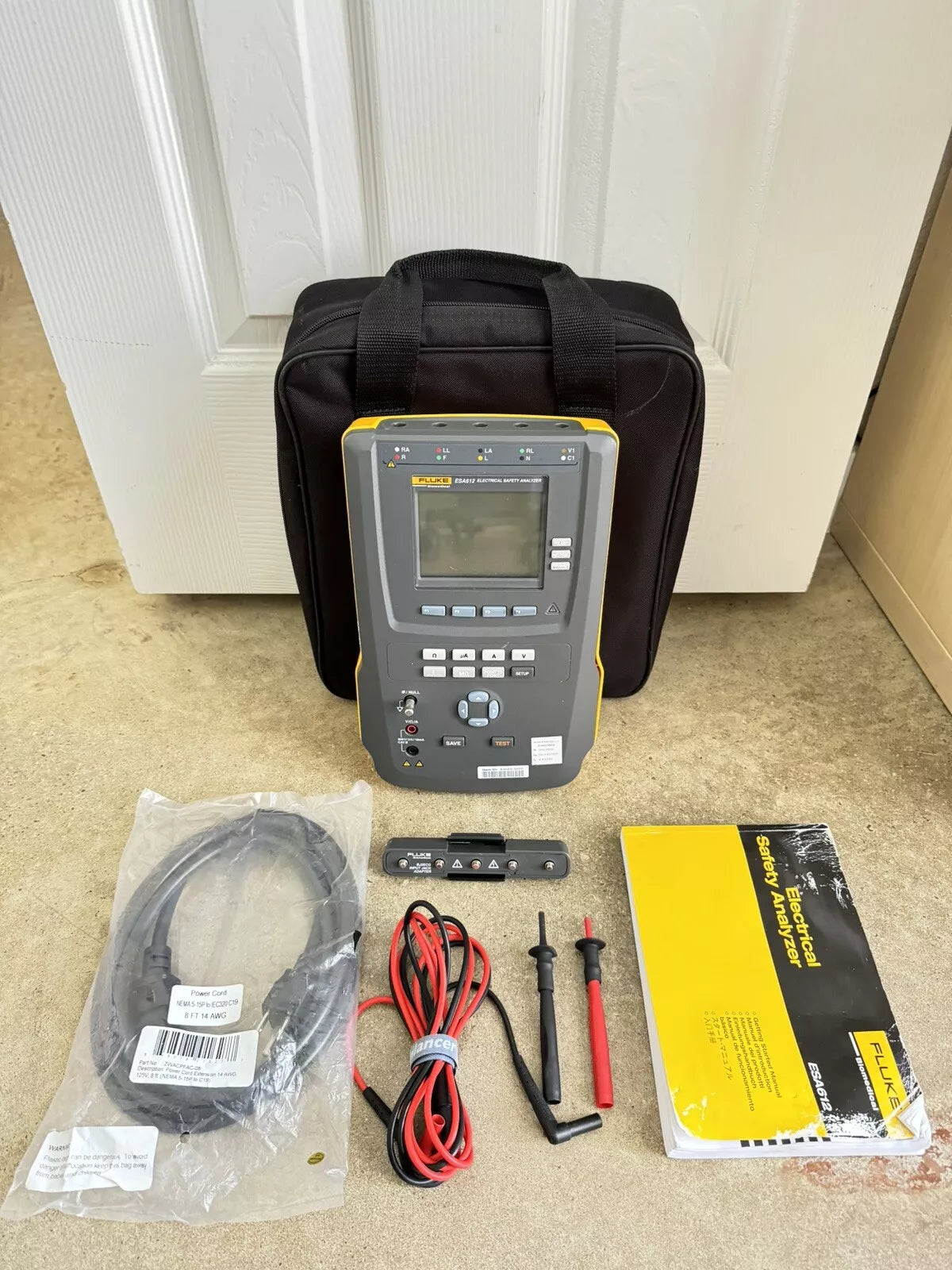 Fluke Biomedical ESA612 230V AC Electrical Safety Analyzer CALIBRATED 2024