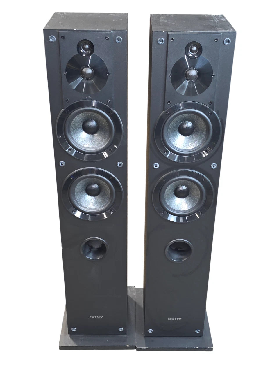 Sony SS-CS3 Floor-Standing Tower 3-Way Speakers (Pair)- Black- Free Shipping.