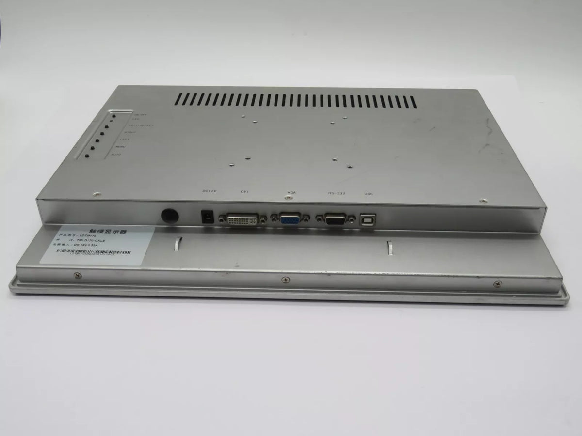 LDTM170 Touchscreen Monitor HMI TMLD170-CALS DC 12V 3.33A with USB RS-232 Connection