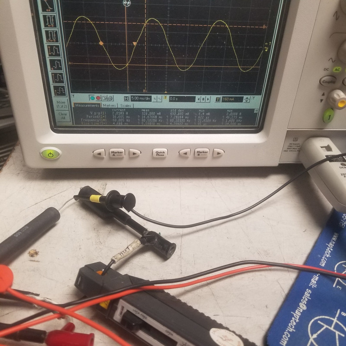 Current Probe for Infinium Series Oscilloscope
