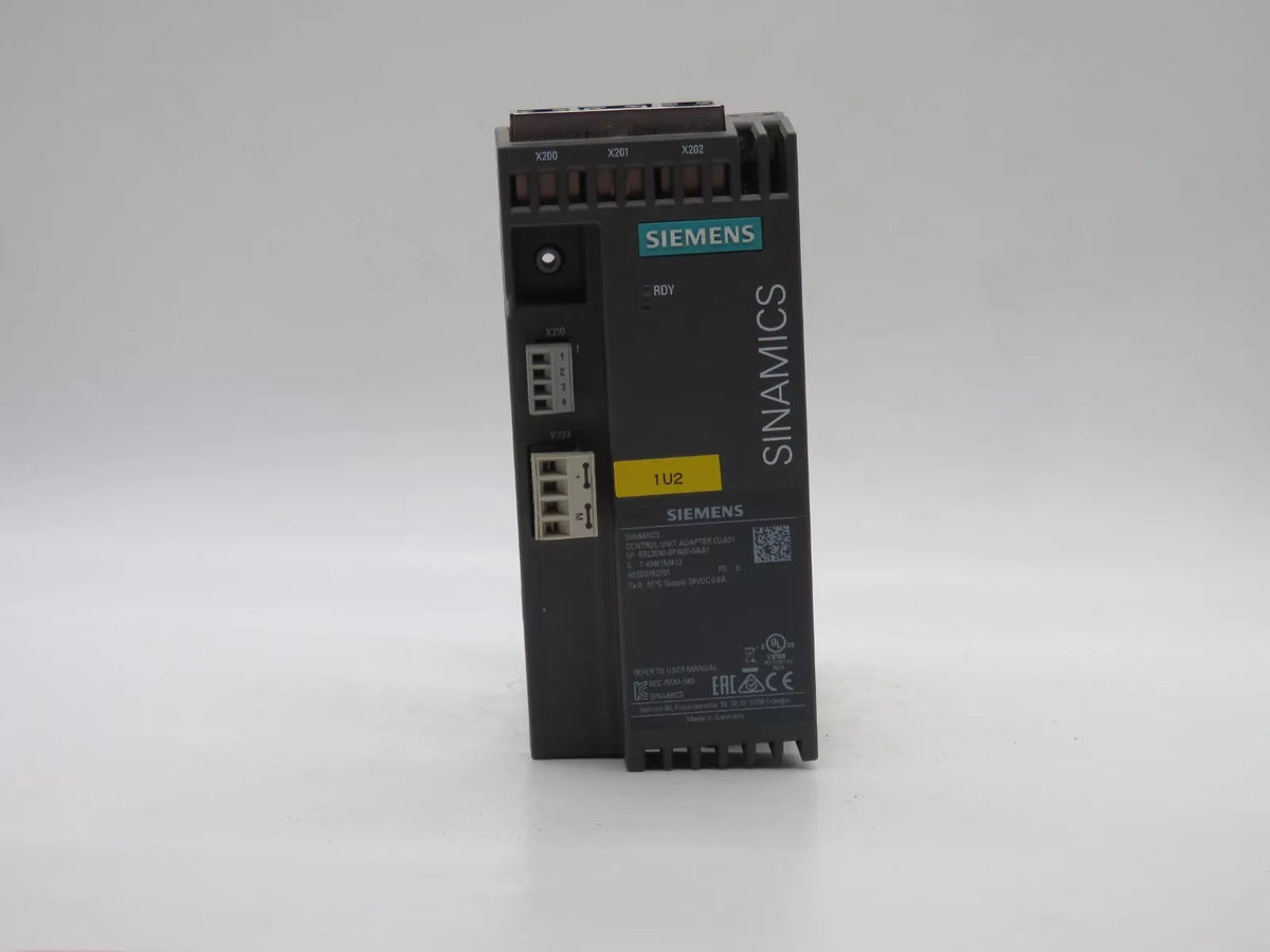 Siemens 6SL3040-0PA00-0AA1 CUA31 Control Unit Adapter