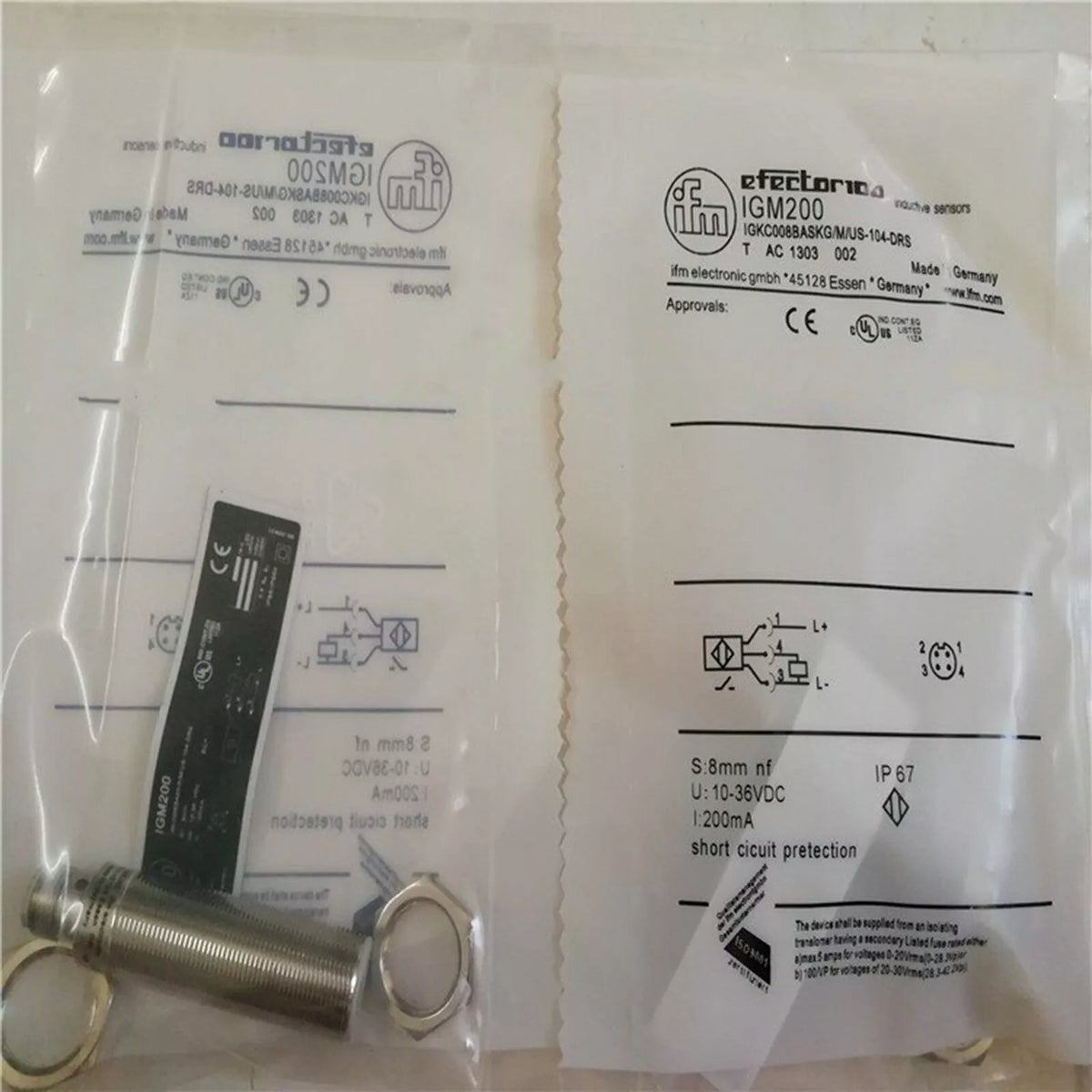 1PC IFM IGM200 Proximity Switch Sensor IGM200 - New, Expedited Shipping