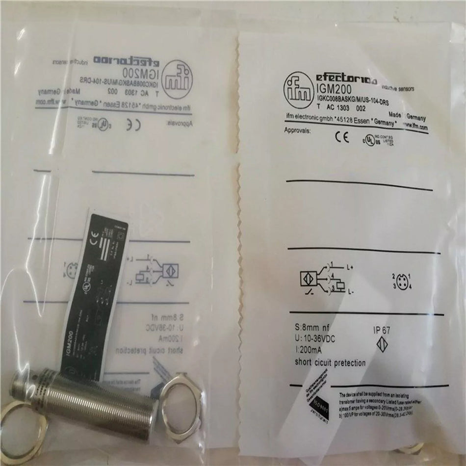 1PC IFM IGM200 Proximity Switch Sensor IGM200 - New, Expedited Shipping