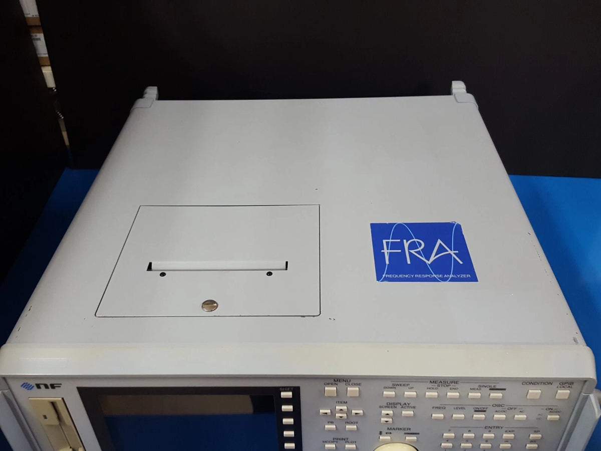 NF FRA5095: Frequency Response Analyzer, 0.1mHz-2.2MHz, Untested (6189)