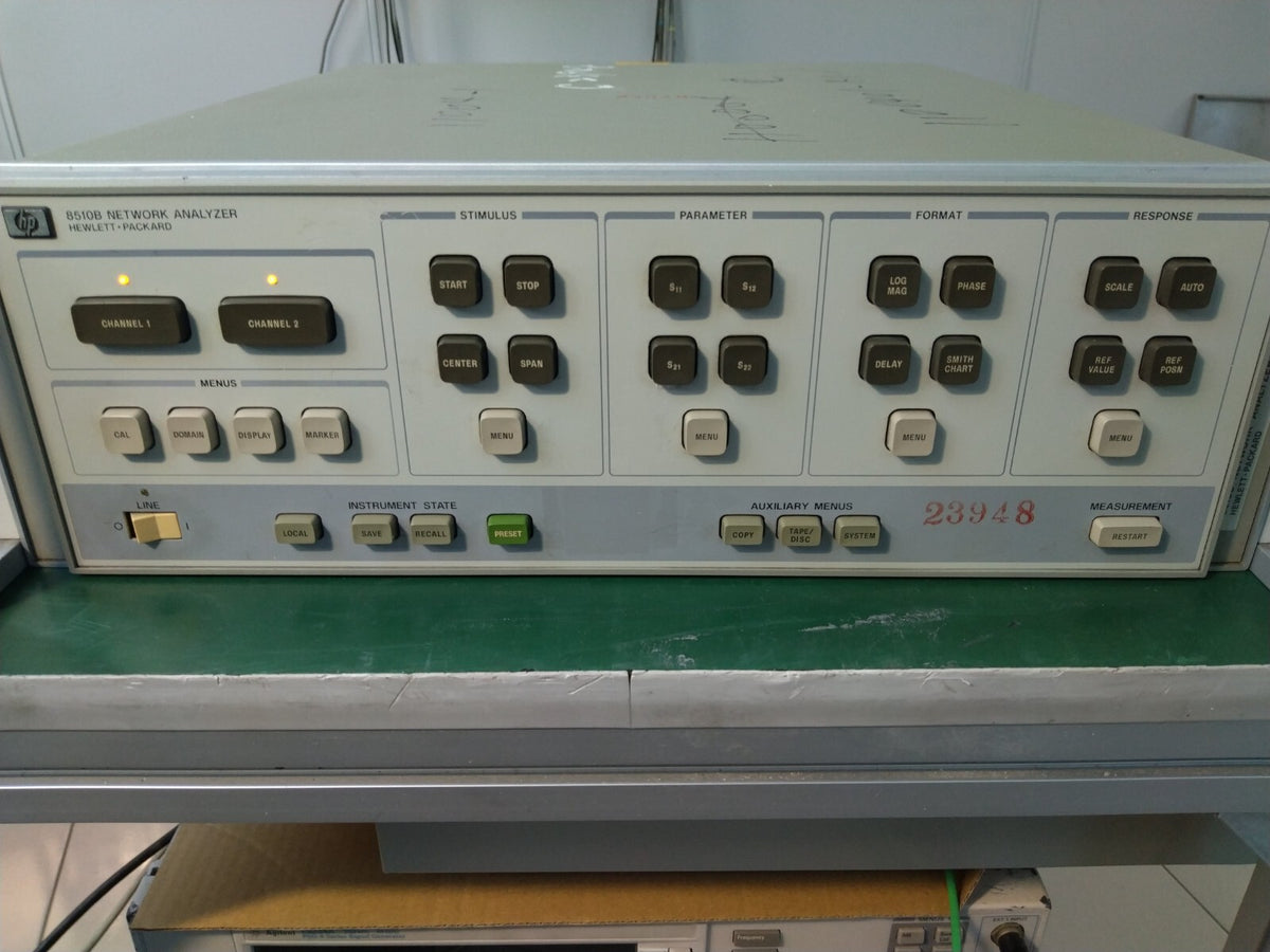 HP Agilent 8510B (85102B) Network Analyzer _3624 - XG eqpt