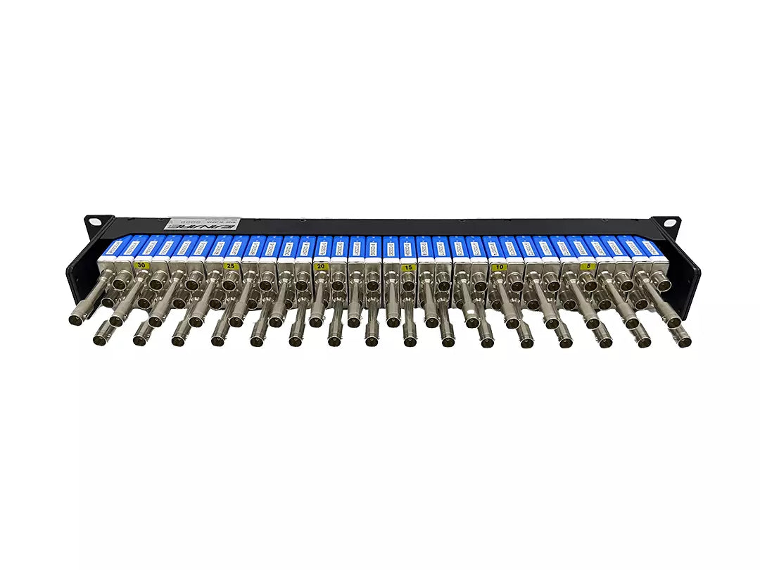 Canare 32MD-ST Mid-size HD-SDI Patchbay 3G HD With MDVJ-STW Modules